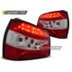 AUDI A3 09.96- 08.00 красно-белая LED