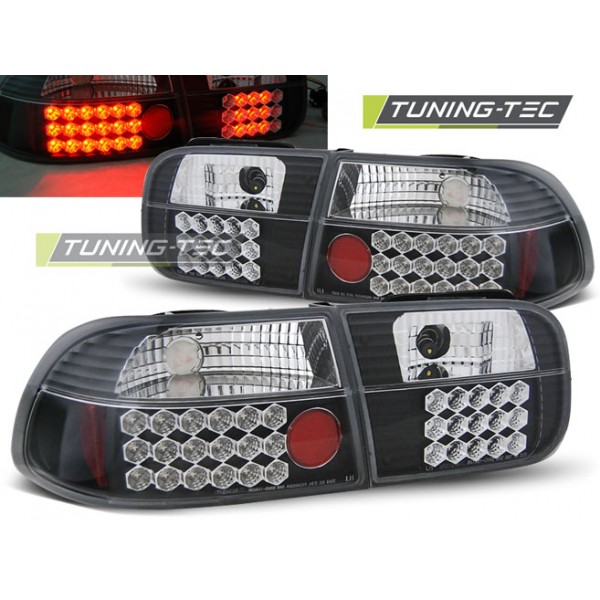 HONDA CIVIC 09.91-08.95 3D черная LED