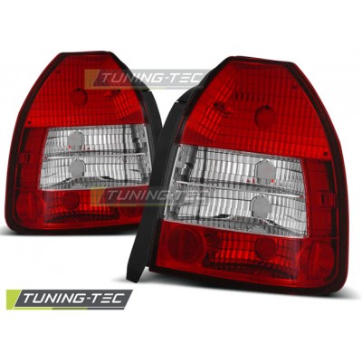 HONDA CIVIC 09.95-02.01 3D красно-белая