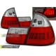 BMW E46 99-05 красно-белая LED
