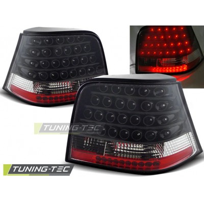 VW GOLF 4 09.97-09.03 черная LED
