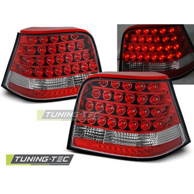 VW GOLF 4 09.97-09.03 красная LED