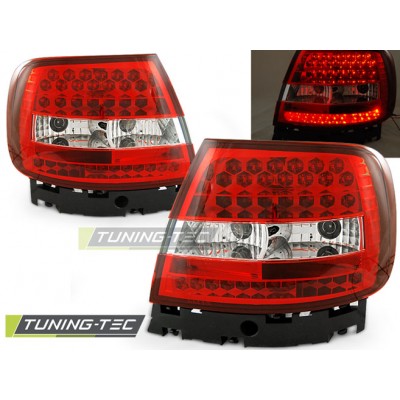 AUDI A4 11.94-09.00 красно-белая LED