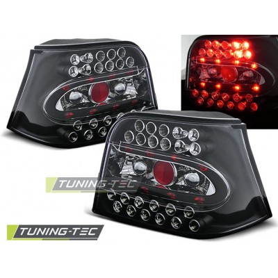 VW GOLF 4 09.97-09.03 черная LED