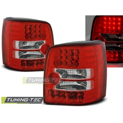 VW PASSAT B5 11.96-08.00 VARIANT красно-белая LED