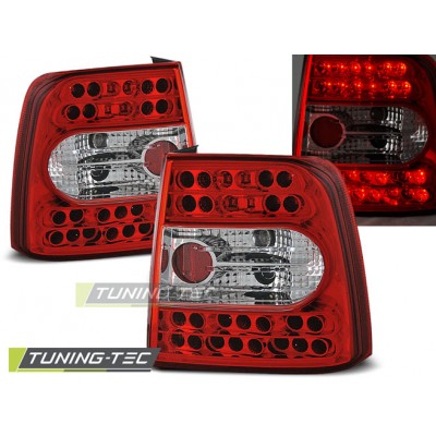 VW PASSAT B5 11.96-08.00 SEDAN красно-белая LED