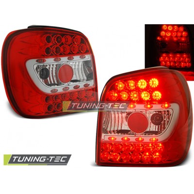 VW POLO 6N 10.94-09.99 красно-белая LED
