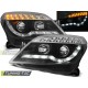 OPEL ASTRA H 03.04-10 Оптика альтернативная передняя Daylight c дхо черная
