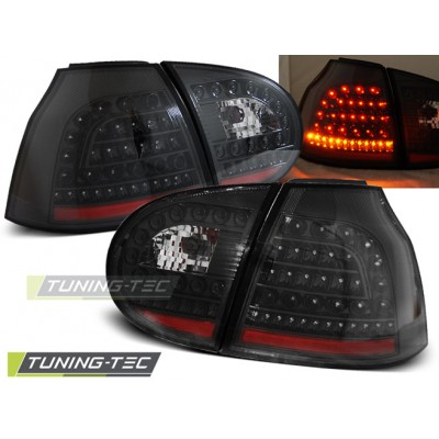 VW GOLF 5 10.03-09 черная LED