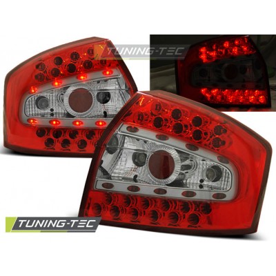 AUDI A4 8E 10.00-10.04 SEDAN красно-белая LED