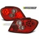 PEUGEOT 307 04.01-07 красно-белая LED