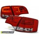 AUDI A4 B7 11.04-03.08 AVANT красно-белая LED