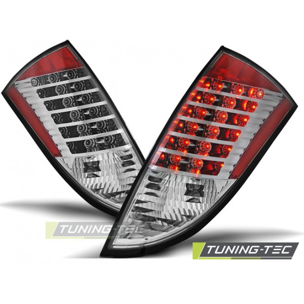 Фонари LED тюнинг Ford Focus I хэтчбек (1998-2004) хром