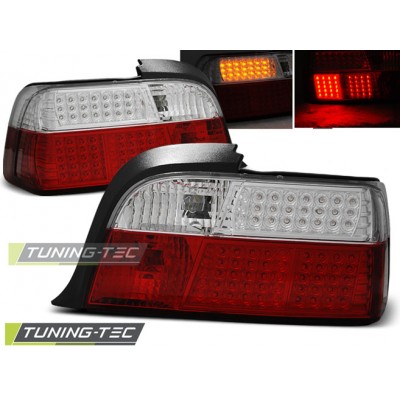 BMW E36 12.90-08.99 Coupe красно-белая LED