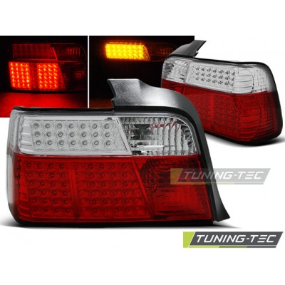 BMW E36 12.90-08.99 SEDAN красно-белая LED