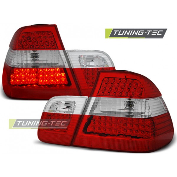 BMW E46 05.98-08.01 SEDAN красно-белая LED