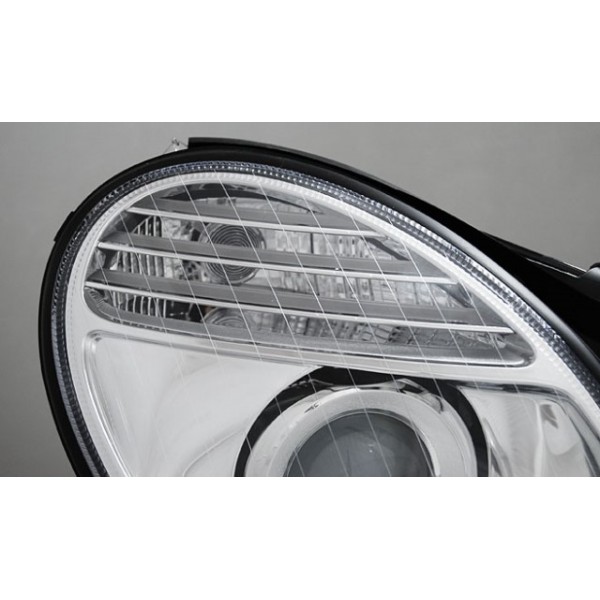 MERCEDES W211 E-KLASA 03.02-04.06 D2S/H7 хром