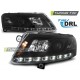 AUDI A6 C6 04.04-08 DRU DRL черная H7