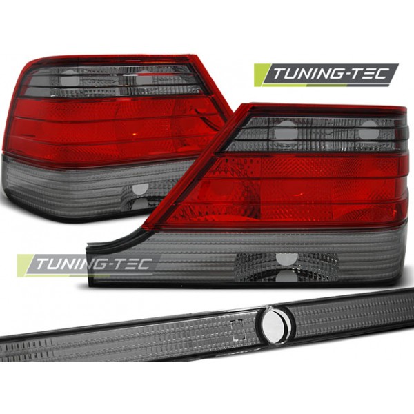 MERCEDES W140 95-10.98 красная тонированная
