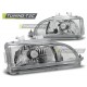 HONDA CIVIC 09.91-08.95 2D/3D хром