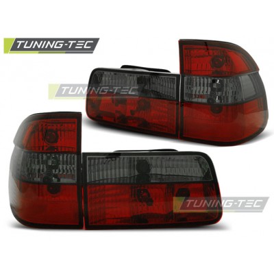BMW E39 09.95-08.00 TOURING красная тонированная