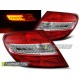 Фонари Tuning-Tec LED Bar Mercedes W204 C-klasse (2007-2010) красно-белые