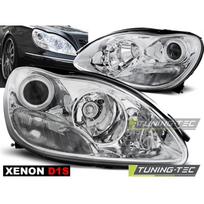 MERCEDES W220 S-KLASA 09.98-02 хром XENON