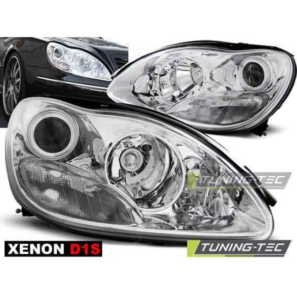 MERCEDES W220 S-KLASA 09.98-02 хром XENON