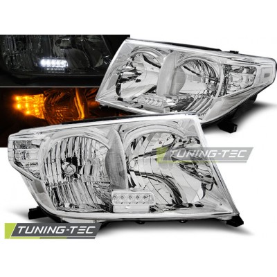 TOYOTA LAND CRUISER FJ200 07-12 хром LED