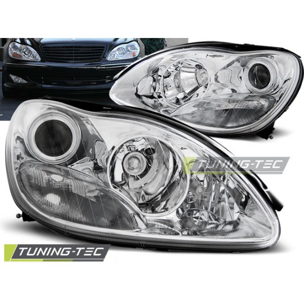MERCEDES W220 S-KLASA 09.98-05.05 хром