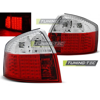 AUDI A4 10.00-10.04 красно-белая LED