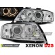 AUDI A6 05.97-09.99 Оптика альтернативная передняя ангельские глазки хром XENON