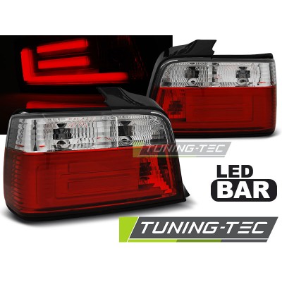 BMW E36 12.90-08.99 SEDAN красно-белая BAR LED