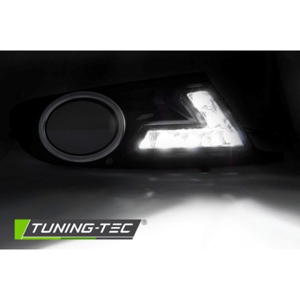 VW GOLF 6 Дневные ходовые огни LED черная