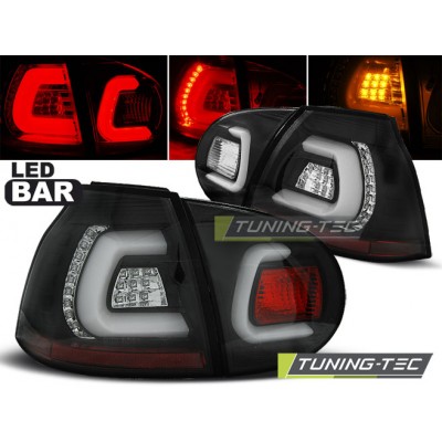 VW GOLF 5 10.03-09 черная LED BAR