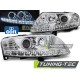 AUDI A6 C6 04.04-08 Оптика альтернативная передняя ангельские глазки LED хром