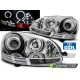 VW GOLF 5 10.03-09 Оптика альтернативная передняя ангельские глазки CCFL хром