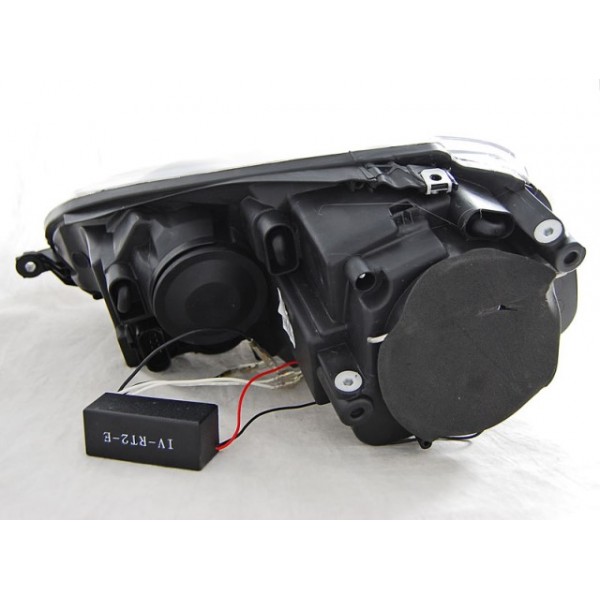 VW GOLF 5 10.03-09 Оптика альтернативная передняя ангельские глазки CCFL хром