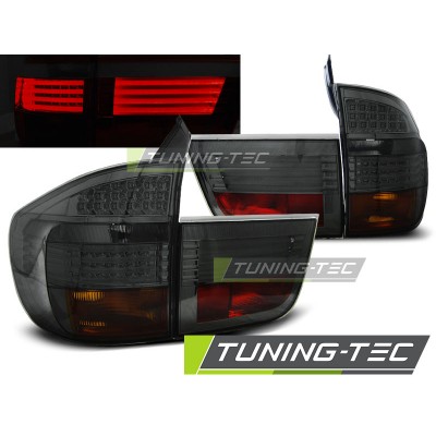 Альтернативная оптика светодиодная задняя Tuning-Tec BMW e70 X5 (2006-2010) тонированная