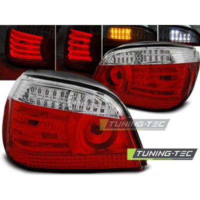 BMW E60 07.03-07 красно-белая LED