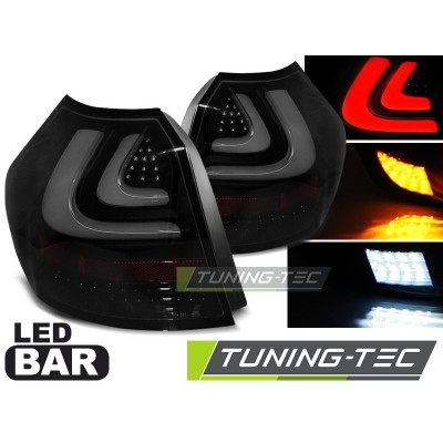 BMW E87/E81 04-08.07 тонированная черная LED BAR