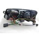 Оптика альтернативная передняя TUBE LIGHTS TRU DRL под штатный ксенон Audi A6 C6 (2004-2008) хром