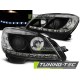 Фары тюнинг галоген MERCEDES W204 07-10 черные
