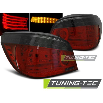 BMW E60 07.03-07 красная тонированная LED