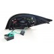 BMW E60 07.03-07 красная тонированная LED