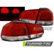 VW GOLF 6 10.08-12 красно-белая LED