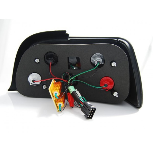 BMW E36 12.90-08.99 C/C тонированная BAR LED