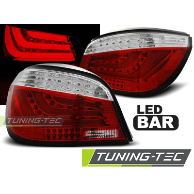 BMW E60 07.03-02.07 красно-белая LED BAR