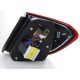 Фонари LED Bar тюнинг Mercedes W204 C-klasse универсал (2007-2010) красно-белые