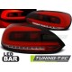 Фонари LED Bar тюнинг Volkswagen Scirocco III (2008-2014) красно-белые